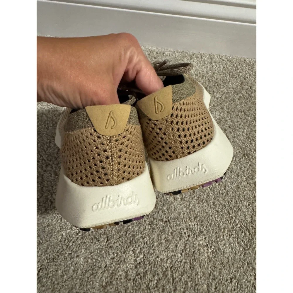 Allbirds Tree Dasher 2 Lmtd Edition Hazy Beige Lux Purple Sneaker Women's 9.5